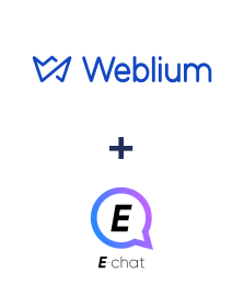 Integration of Weblium and E-chat