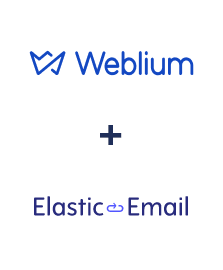 Integration of Weblium and Elastic Email