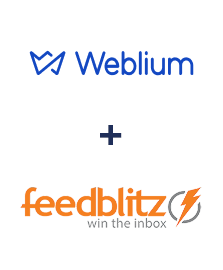 Integration of Weblium and FeedBlitz
