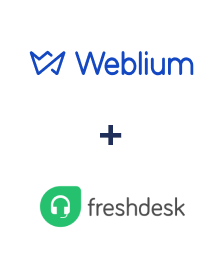 Integration of Weblium and Freshdesk
