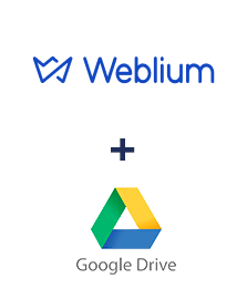 Integration of Weblium and Google Drive