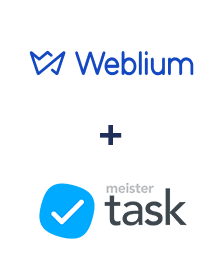 Integration of Weblium and MeisterTask