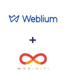 Integration of Weblium and Mobiniti