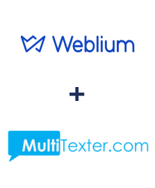 Integration of Weblium and Multitexter