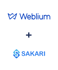 Integration of Weblium and Sakari