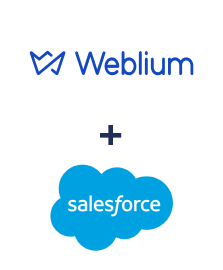 Integration of Weblium and Salesforce CRM