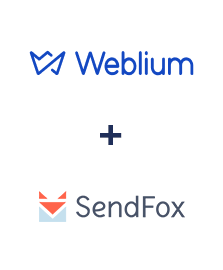 Integration of Weblium and SendFox