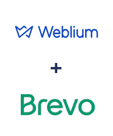 Integration of Weblium and Brevo