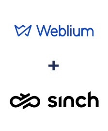 Integration of Weblium and Sinch