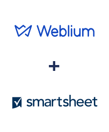 Integration of Weblium and Smartsheet