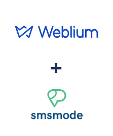 Integration of Weblium and Smsmode