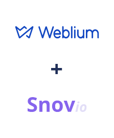 Integration of Weblium and Snovio