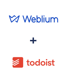 Integration of Weblium and Todoist