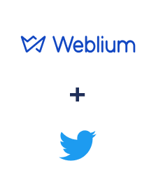 Integration of Weblium and Twitter