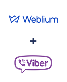 Integration of Weblium and Viber