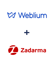 Integration of Weblium and Zadarma