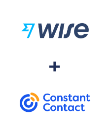 Integration of Wise and Constant Contact