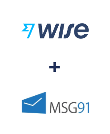 Integration of Wise and MSG91