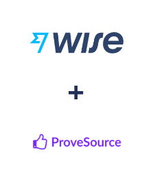 Integration of Wise and ProveSource