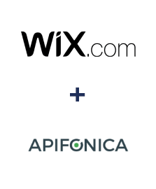 Integration of Wix and Apifonica