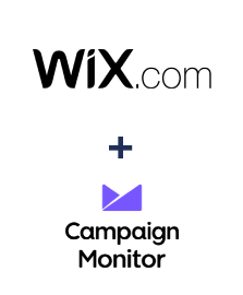 Integration of Wix and Campaign Monitor