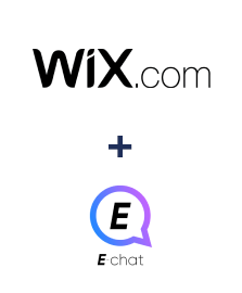 Integration of Wix and E-chat
