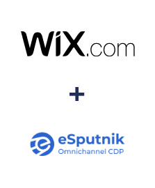 Integration of Wix and eSputnik