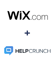 Integration of Wix and HelpCrunch