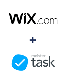 Integration of Wix and MeisterTask