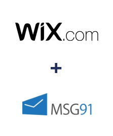 Integration of Wix and MSG91