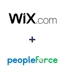 Integration of Wix and PeopleForce