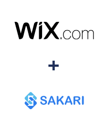 Integration of Wix and Sakari