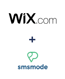 Integration of Wix and Smsmode