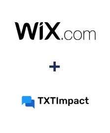 Integration of Wix and TXTImpact