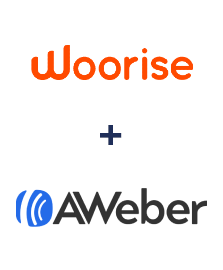 Integration of Woorise and AWeber