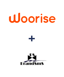 Integration of Woorise and BrandSMS 