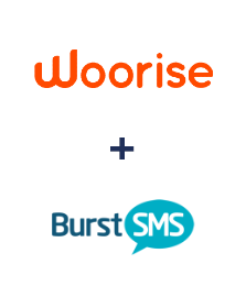 Integration of Woorise and Burst SMS