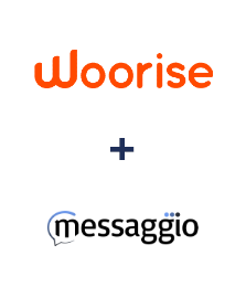 Integration of Woorise and Messaggio