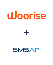 Integration of Woorise and SMSAPI
