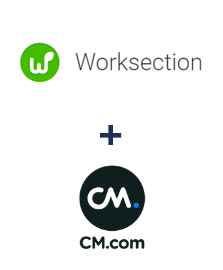Integration of Worksection and CM.com