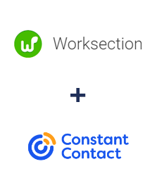 Integration of Worksection and Constant Contact