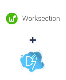 Integration of Worksection and D7 SMS