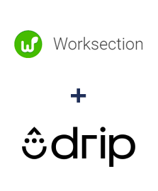 Integration of Worksection and Drip