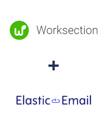 Integration of Worksection and Elastic Email