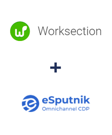 Integration of Worksection and eSputnik