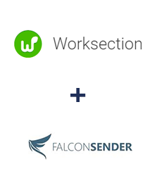 Integration of Worksection and FalconSender