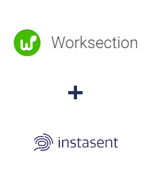 Integration of Worksection and Instasent