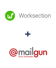 Integration of Worksection and Mailgun