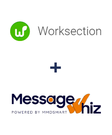 Integration of Worksection and MessageWhiz