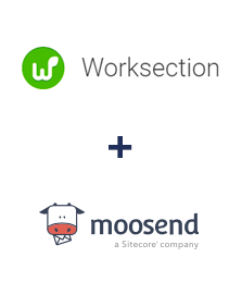 Integration of Worksection and Moosend